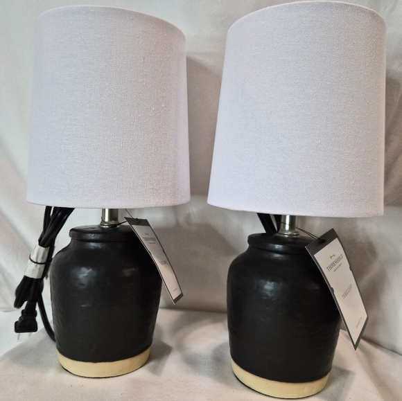 Threshold Other - 2 Pack Black Table Lamps LAST 2 PK